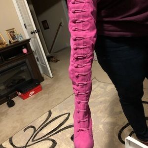 Thigh high boots